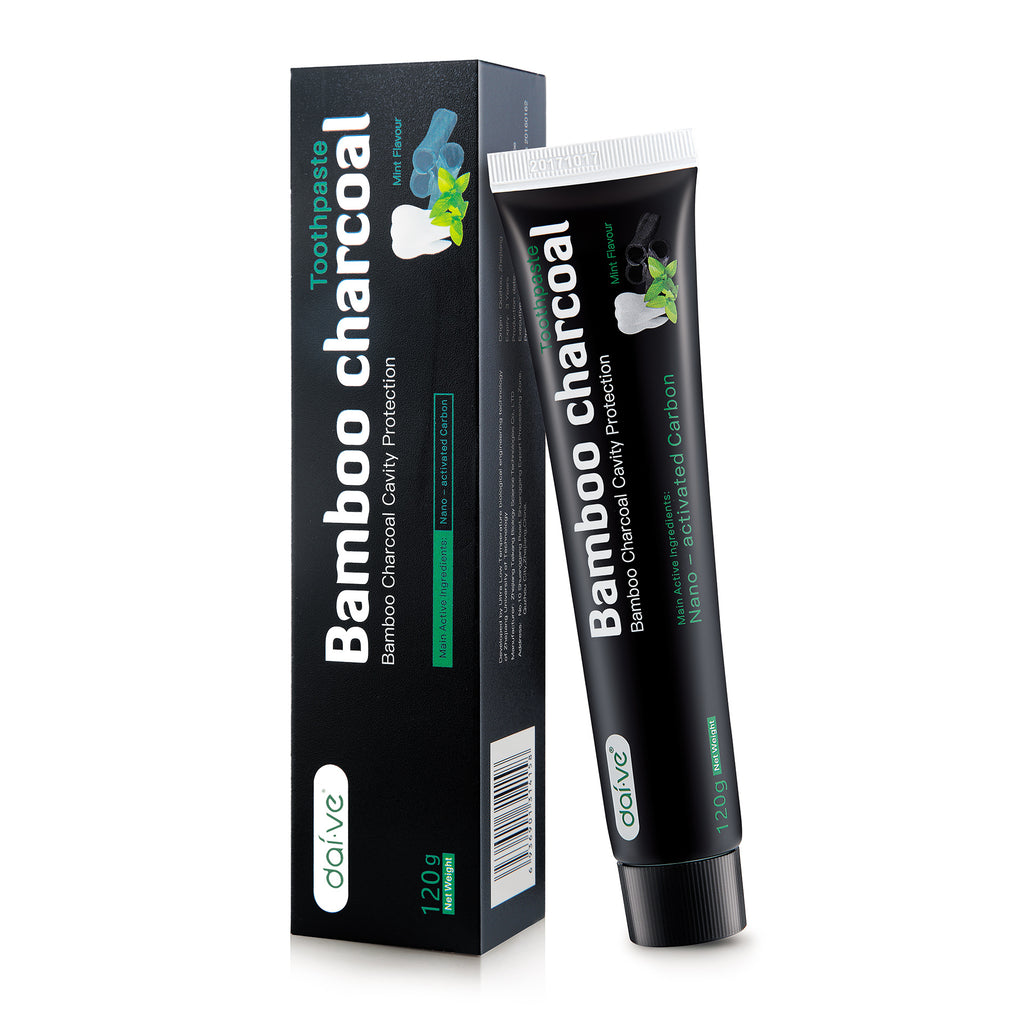 Customized OEM Processing Fresh Aloe Cool Bamboo Charcoal Toothpaste