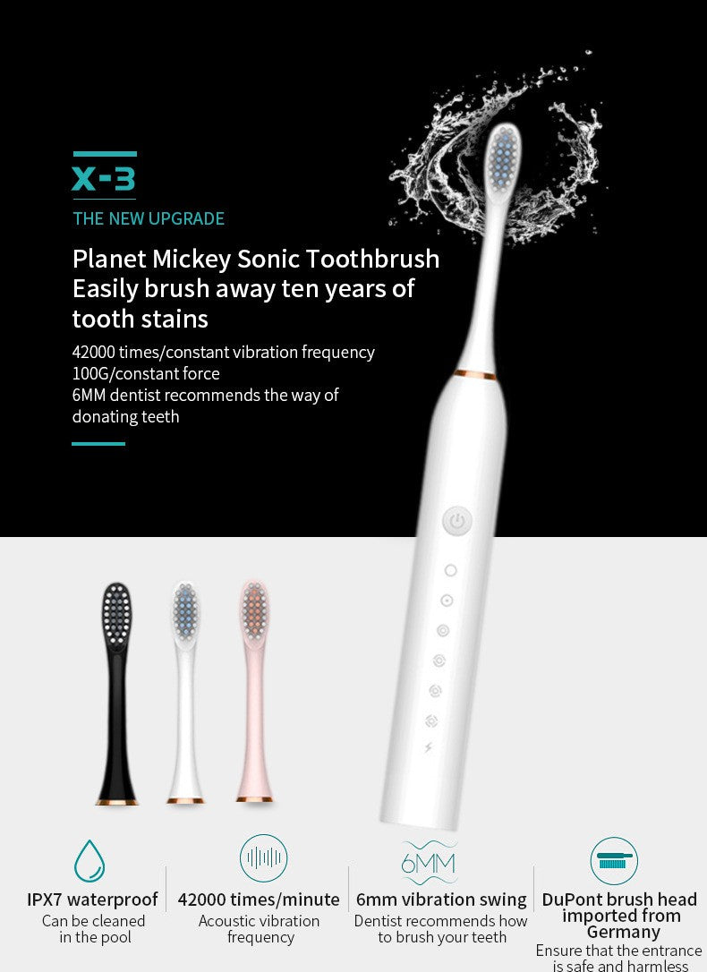 Soft Bristle Toothbrush Dental Punch Fully Automatic Charging Model